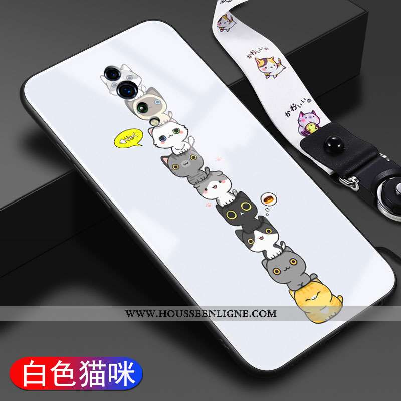 Étui Oppo Reno Z Protection Verre Légère Coque Tendance Personnalité Charmant Verte