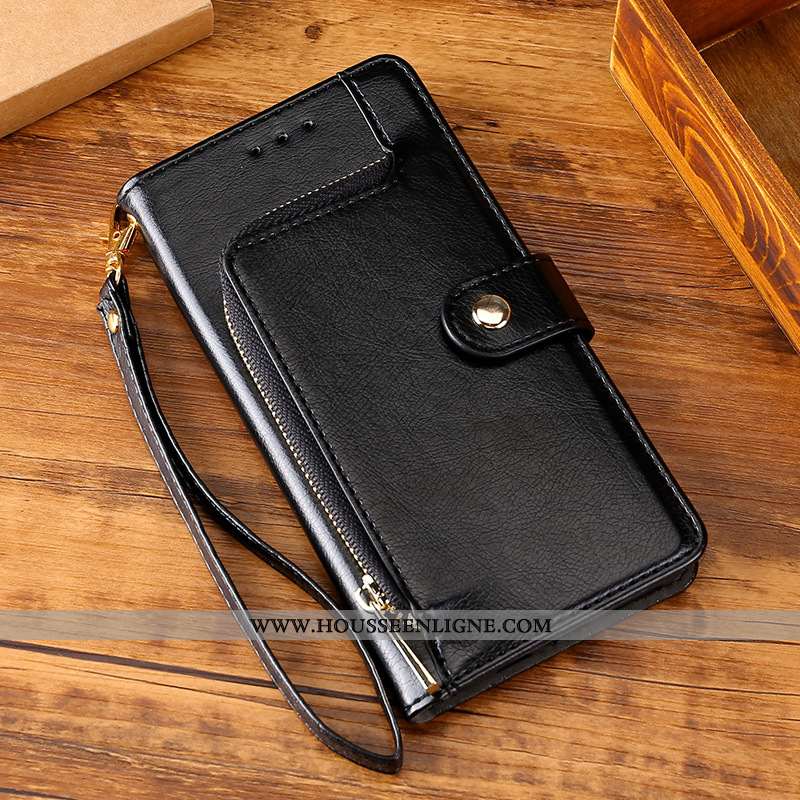 Étui Oppo Rx17 Neo Créatif Cuir Support Marron Carte Coque