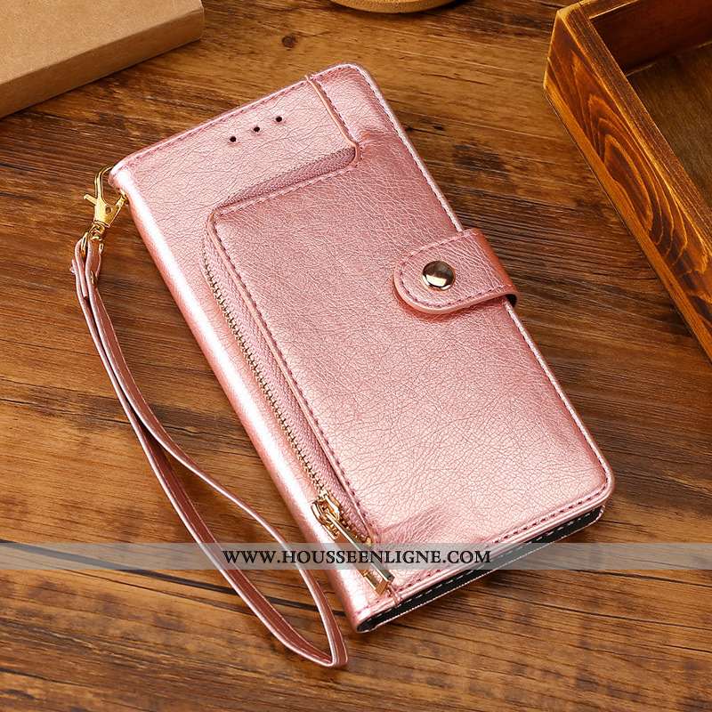 Étui Oppo Rx17 Neo Créatif Cuir Support Marron Carte Coque