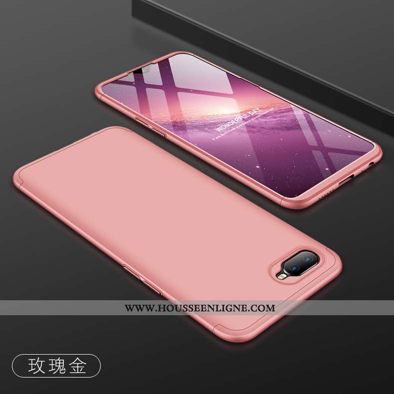 Étui Oppo Rx17 Neo Délavé En Daim Tendance Protection Téléphone Portable Membrane Amoureux Légère Ro