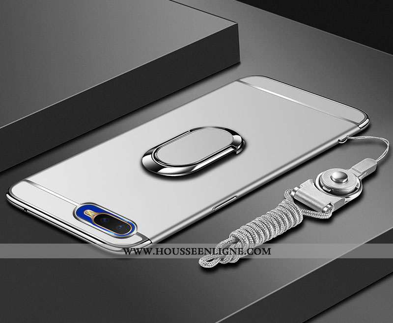 Étui Oppo Rx17 Neo Protection Créatif Incassable Blanc Coque Difficile Anneau Blanche