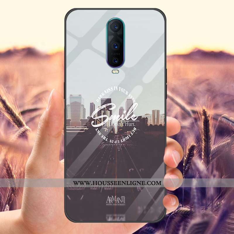 Étui Oppo Rx17 Pro Personnalité Protection Téléphone Portable Tout Compris Noir Tempérer Miroir