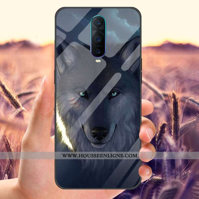 Étui Oppo Rx17 Pro Personnalité Protection Téléphone Portable Tout Compris Noir Tempérer Miroir