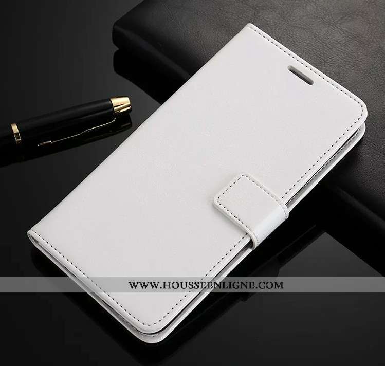 Étui Oppo Rx17 Pro Protection Portefeuille Cuir Fluide Doux Téléphone Portable Housse Incassable Bla