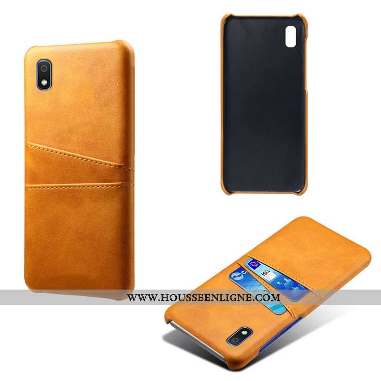 Étui Samsung Galaxy A10 Cuir Modèle Fleurie Coque Bovins Étoile Incassable Rouge
