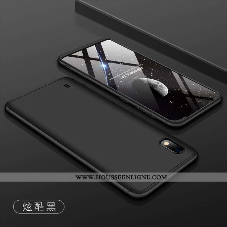 Étui Samsung Galaxy A10 Délavé En Daim Protection Incassable Téléphone Portable Nouveau Difficile Co