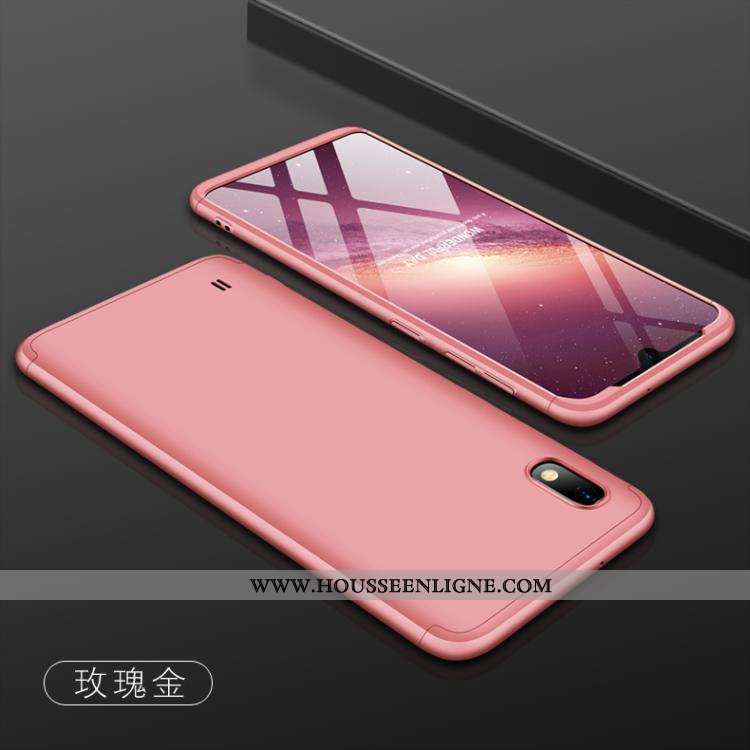 Étui Samsung Galaxy A10 Délavé En Daim Protection Incassable Téléphone Portable Nouveau Difficile Co