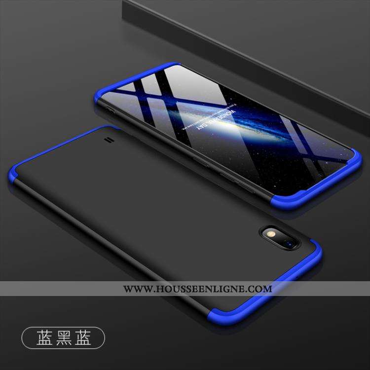 Étui Samsung Galaxy A10 Délavé En Daim Protection Incassable Téléphone Portable Nouveau Difficile Co