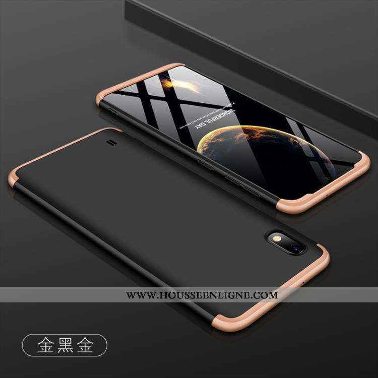 Étui Samsung Galaxy A10 Délavé En Daim Protection Incassable Téléphone Portable Nouveau Difficile Co
