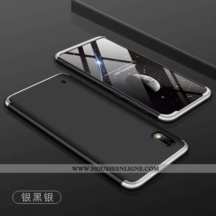 Étui Samsung Galaxy A10 Délavé En Daim Protection Incassable Téléphone Portable Nouveau Difficile Co