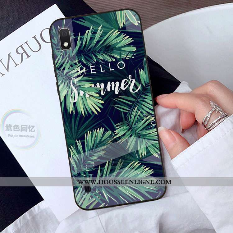 Étui Samsung Galaxy A10 Protection Personnalité Téléphone Portable Coque Dessin Animé Étoile Noir