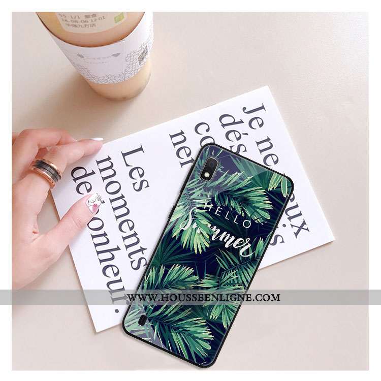 Étui Samsung Galaxy A10 Protection Personnalité Téléphone Portable Coque Dessin Animé Étoile Noir
