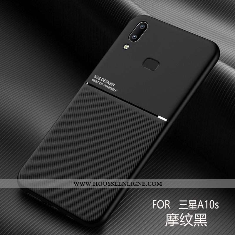 Étui Samsung Galaxy A10s Délavé En Daim Modèle Fleurie Téléphone Portable Fluide Doux À Bord Protect