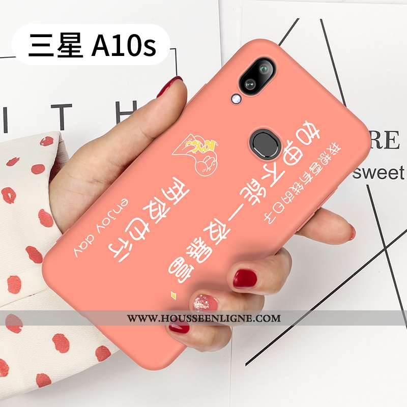 Étui Samsung Galaxy A10s Ornements Suspendus Personnalité Gris Tout Compris Protection Ultra Tendanc