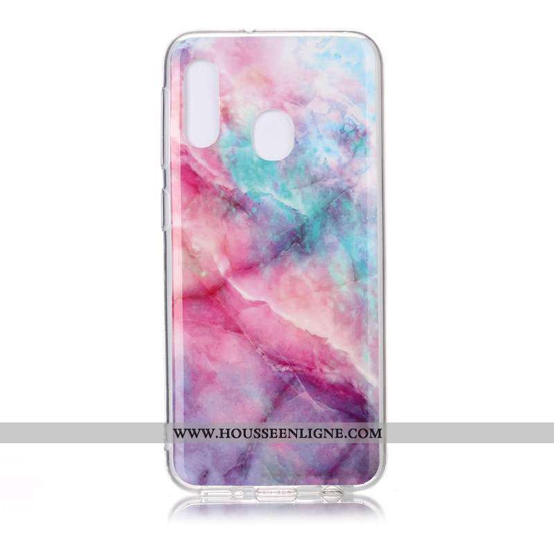 Étui Samsung Galaxy A20e Légère Fluide Doux Noir Légères Protection Silicone Ultra