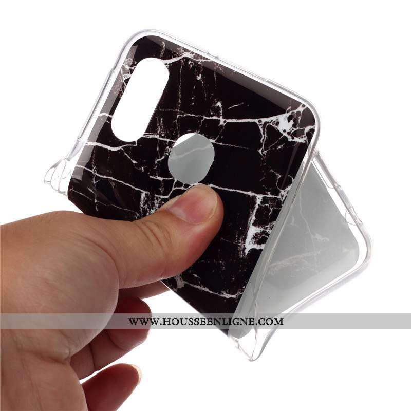 Étui Samsung Galaxy A20e Légère Fluide Doux Noir Légères Protection Silicone Ultra