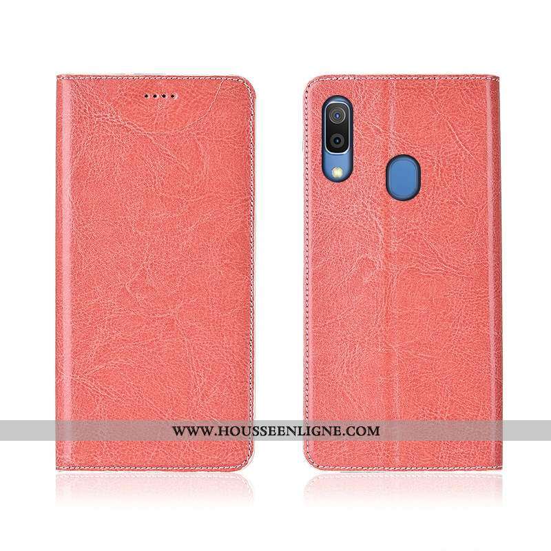 Étui Samsung Galaxy A20e Silicone Protection Cuir Véritable Téléphone Portable Incassable Étoile Mar