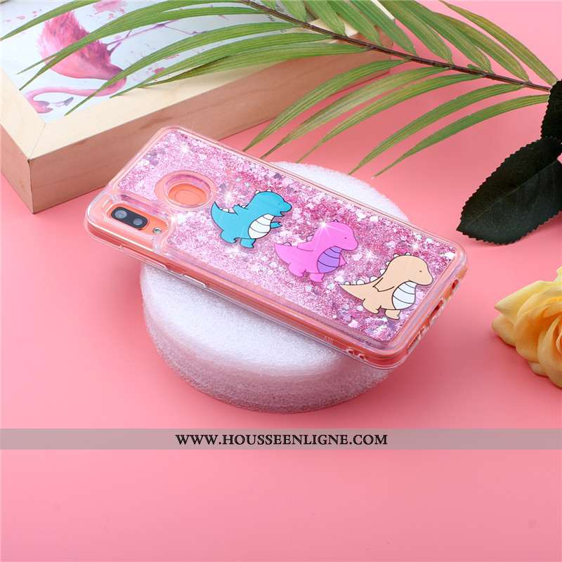 Étui Samsung Galaxy A20e Téléphone Portable Étoile 2020 Quicksand Rose Incassable
