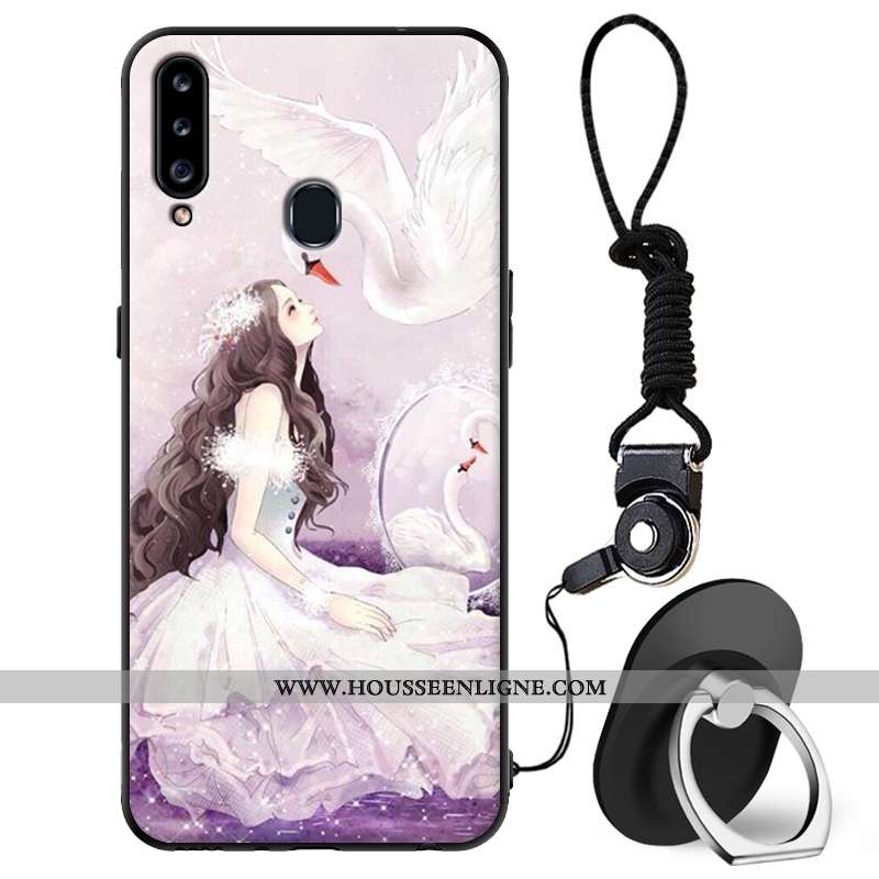 Étui Samsung Galaxy A20s Fluide Doux Silicone Protection Téléphone Portable Coque Tout Compris Dessi