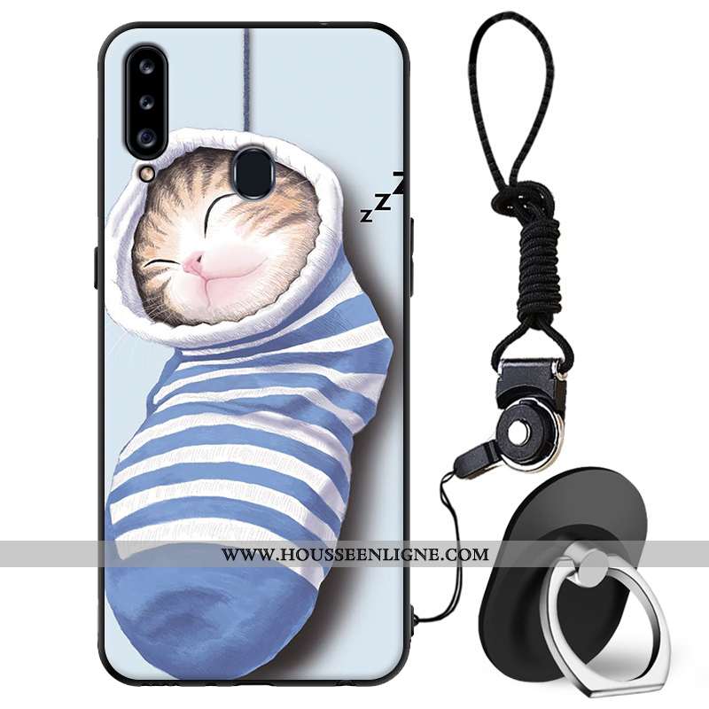 Étui Samsung Galaxy A20s Fluide Doux Silicone Protection Téléphone Portable Coque Tout Compris Dessi