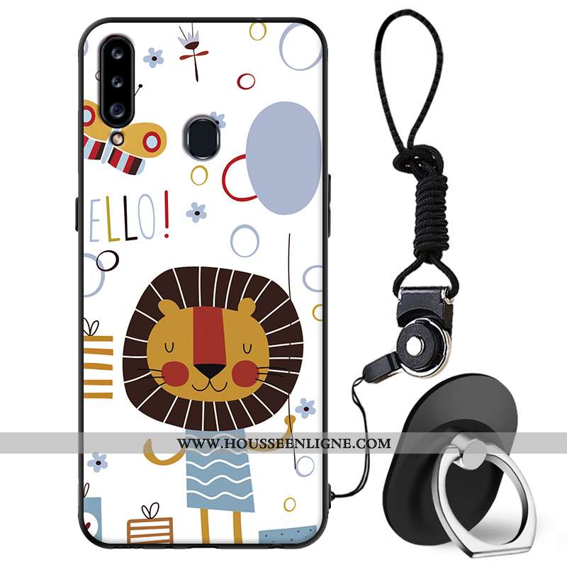 Étui Samsung Galaxy A20s Fluide Doux Silicone Protection Téléphone Portable Coque Tout Compris Dessi