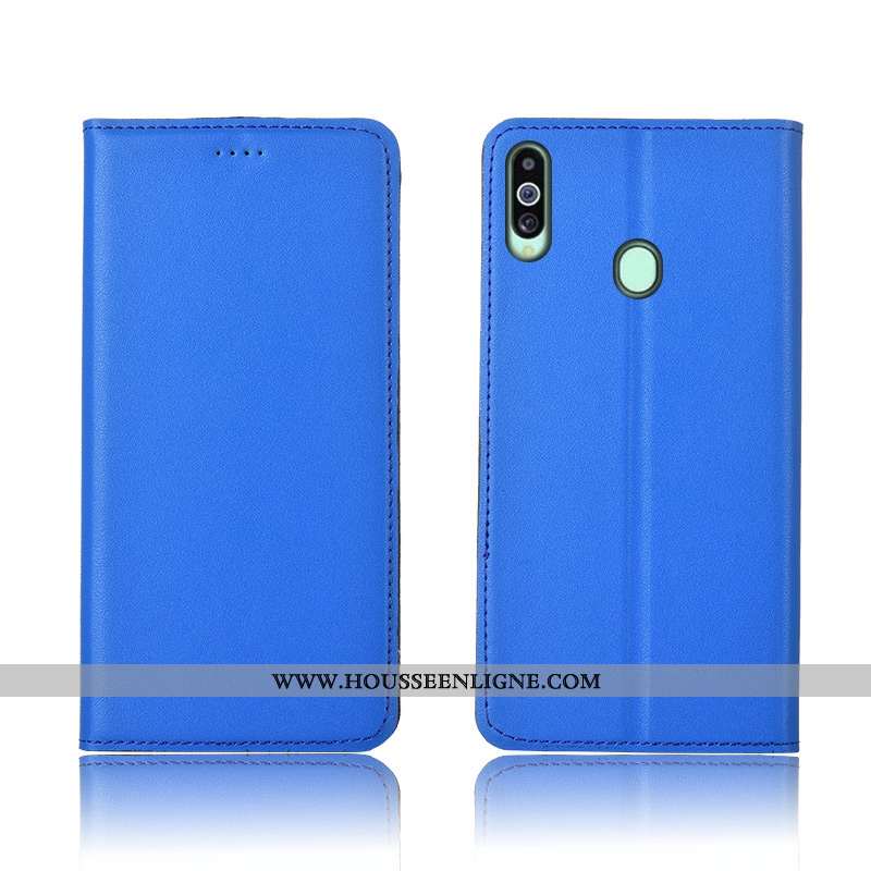 Étui Samsung Galaxy A20s Fluide Doux Silicone Protection Étoile Nouveau Coque Tendance Bleu