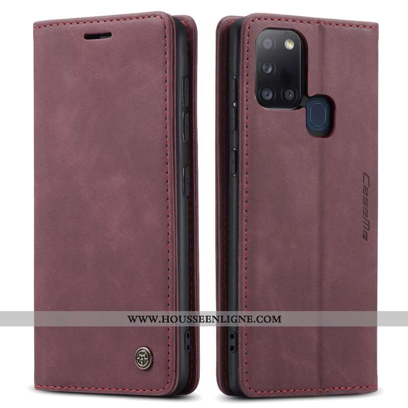 Étui Samsung Galaxy A21s Cuir Silicone Étoile Tout Compris Protection Véritable Coque Téléphone Port