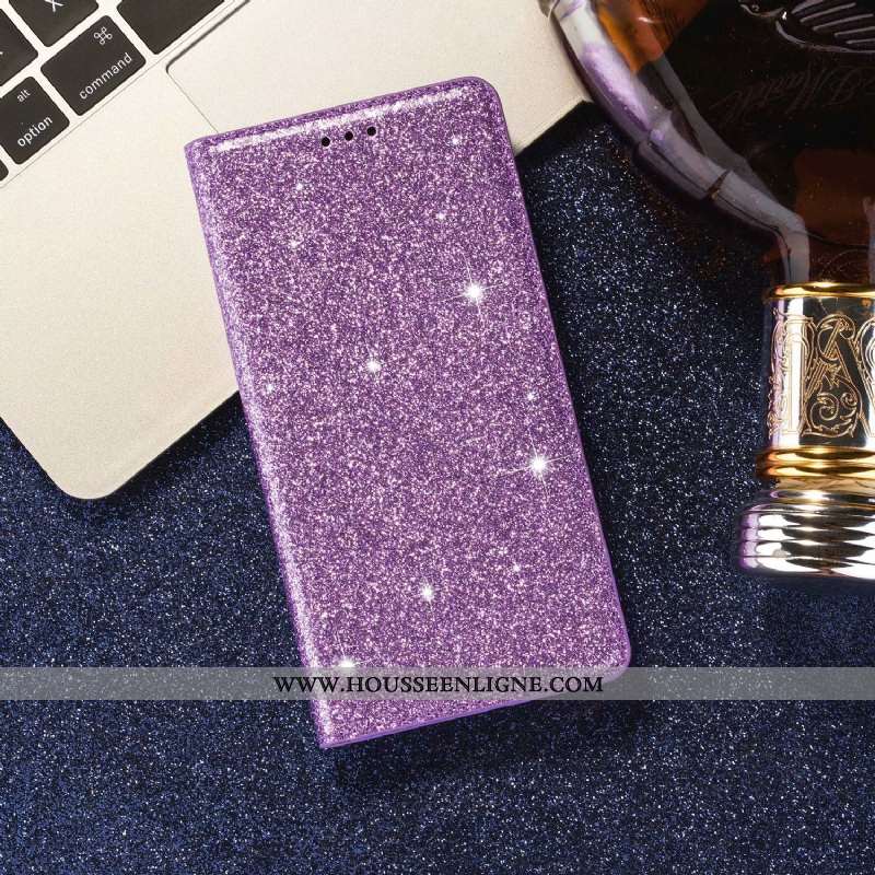 Étui Samsung Galaxy A21s Cuir Téléphone Portable Coque Une Agrafe Étoile Clamshell Rose