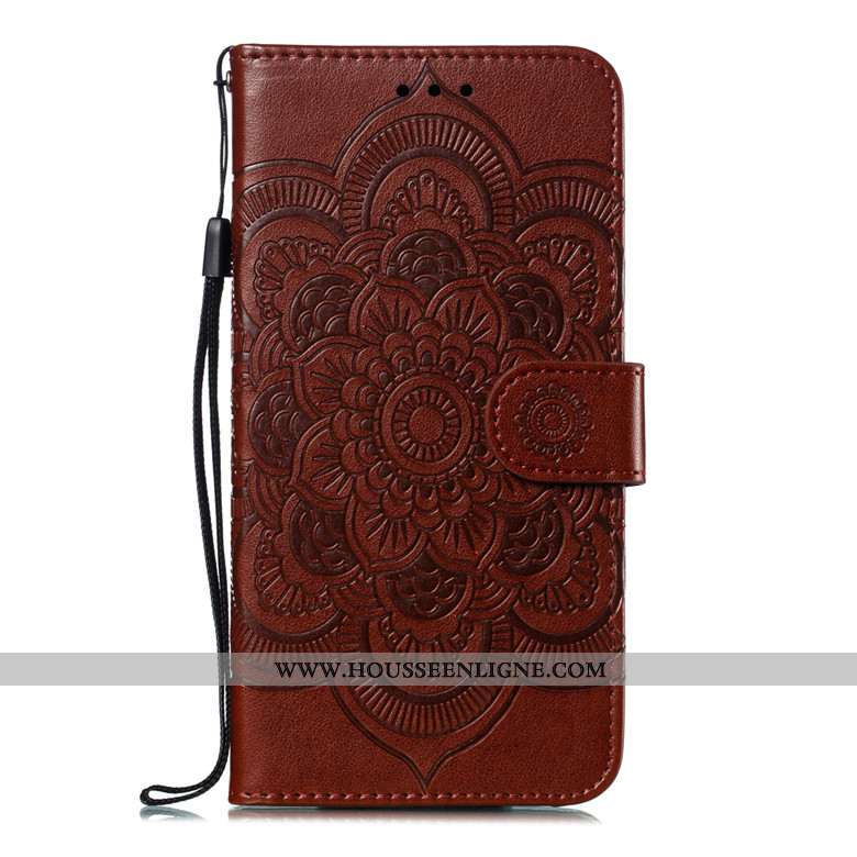Étui Samsung Galaxy A30s Cuir Fluide Doux Violet Tout Compris Protection Incassable