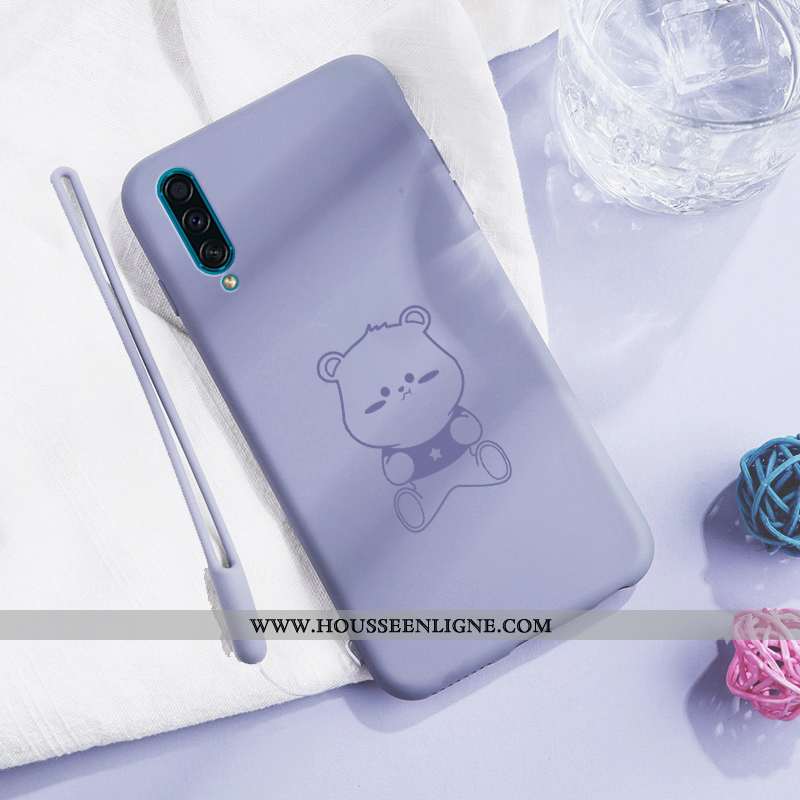 Étui Samsung Galaxy A30s Tendance Légère Vert Net Rouge Incassable Protection Verte