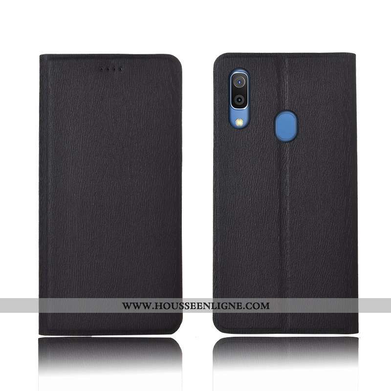 Étui Samsung Galaxy A40 Fluide Doux Silicone Étoile Marron Protection Tout Compris Cuir