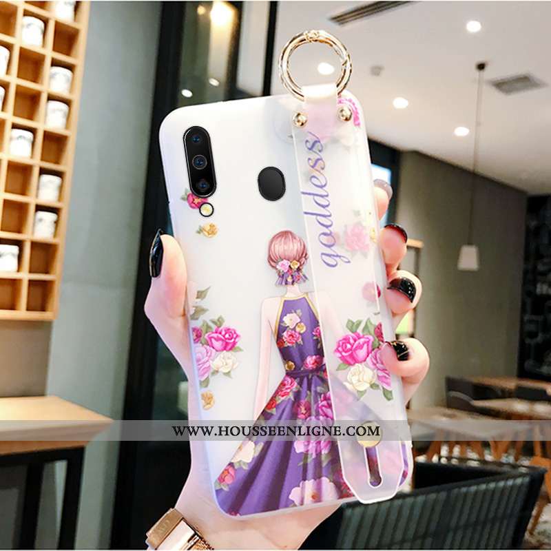 Étui Samsung Galaxy A40s Créatif Protection Téléphone Portable Nouveau Net Rouge Rose