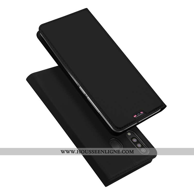 Étui Samsung Galaxy A40s Ultra Légère Coque Clamshell Cuir Protection Étoile Doré