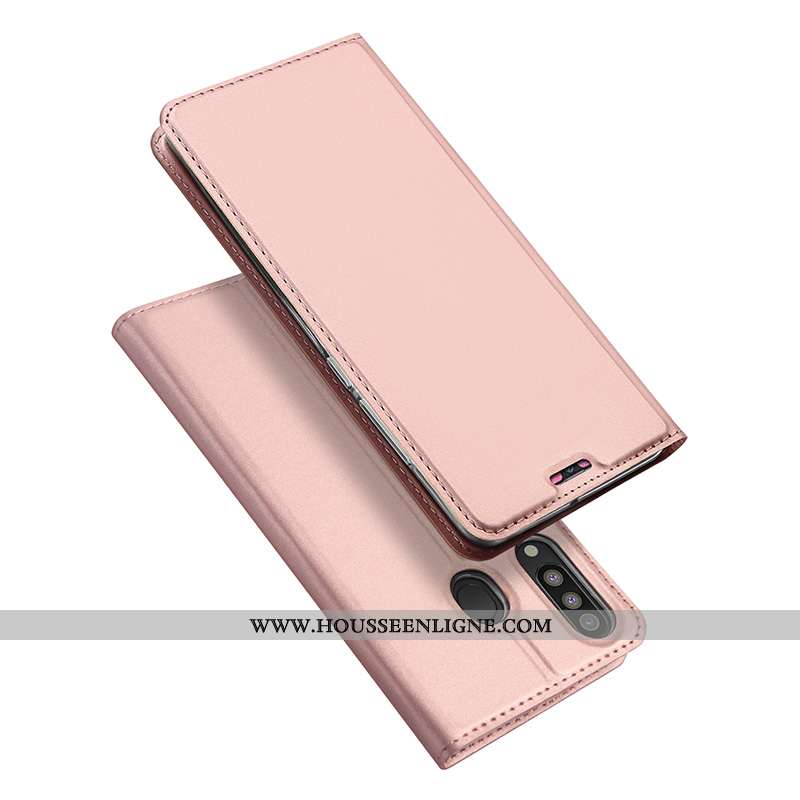 Étui Samsung Galaxy A40s Ultra Légère Coque Clamshell Cuir Protection Étoile Doré