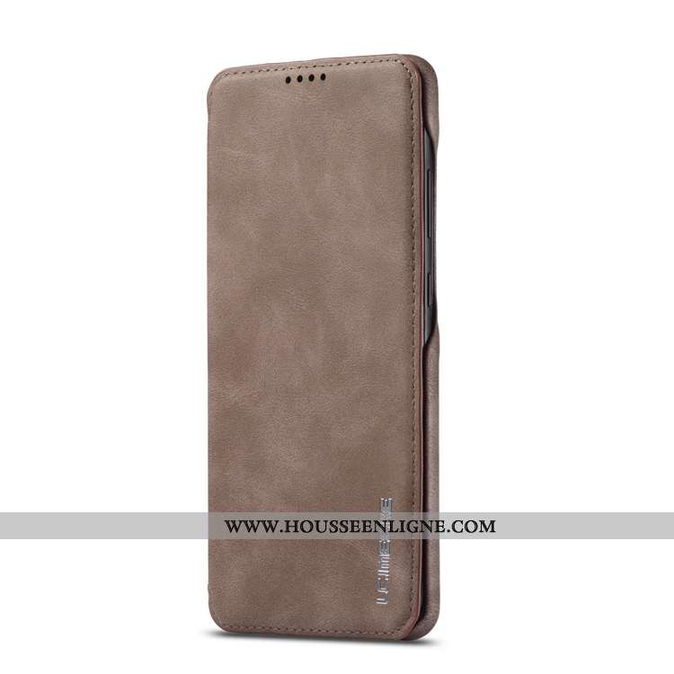 Étui Samsung Galaxy A41 Cuir Véritable Cuir Protection Magnétisme Coque Étoile Téléphone Portable Ma