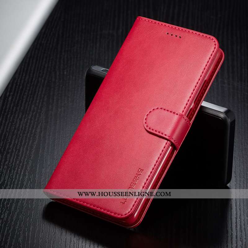 Étui Samsung Galaxy A41 Protection Cuir Fluide Doux Coque Tout Compris Téléphone Portable Marron