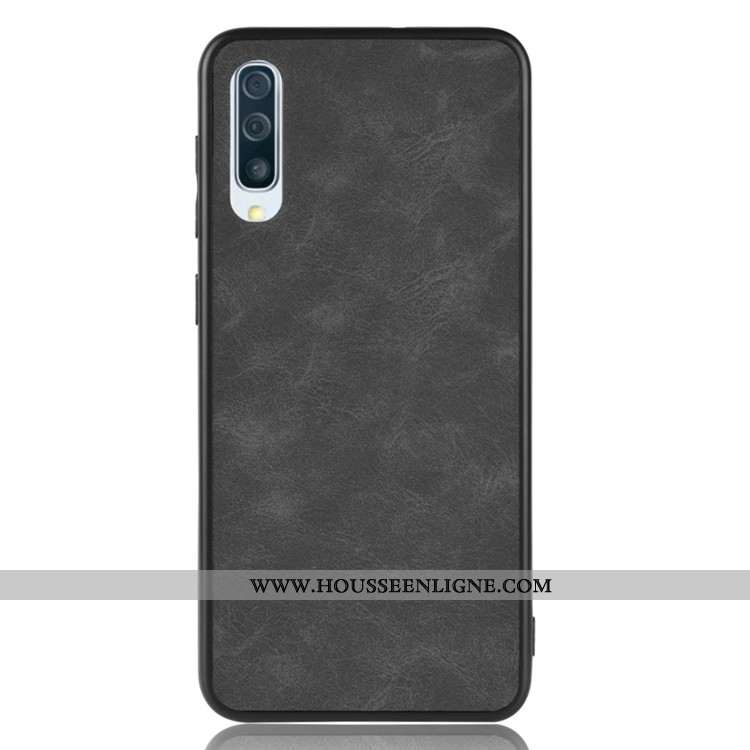 Étui Samsung Galaxy A50s Ultra Légère Étoile Difficile Protection Incassable Noir