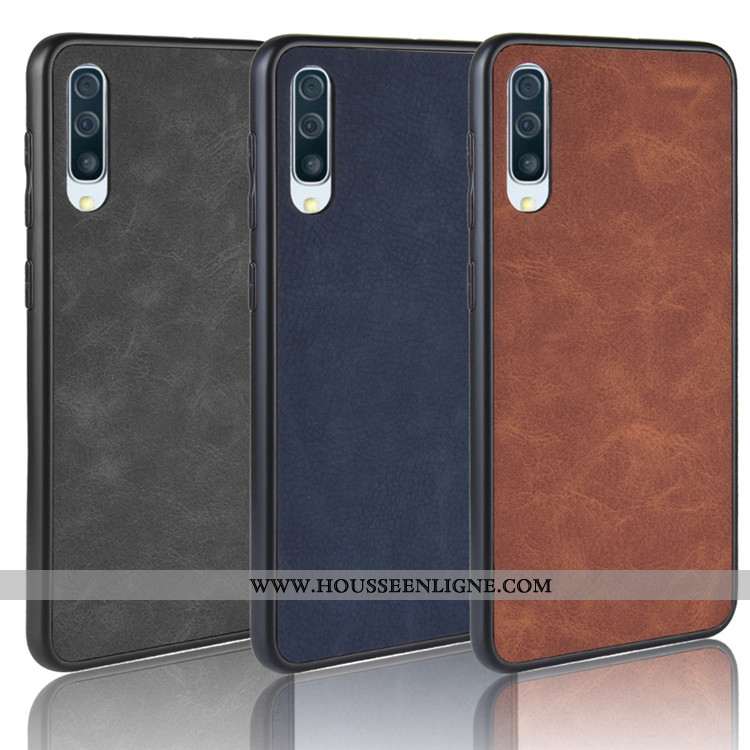 Étui Samsung Galaxy A50s Ultra Légère Étoile Difficile Protection Incassable Noir