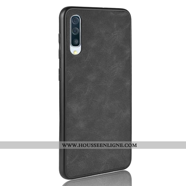 Étui Samsung Galaxy A50s Ultra Légère Étoile Difficile Protection Incassable Noir
