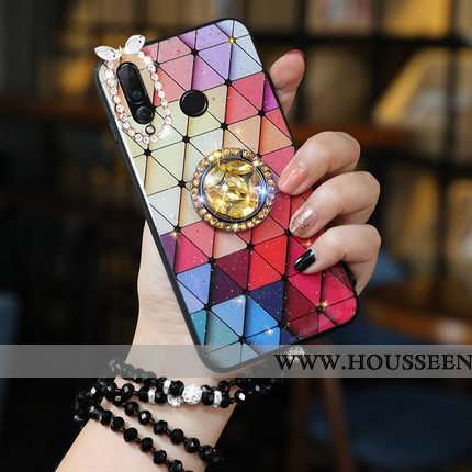 Étui Samsung Galaxy A60 Fluide Doux Silicone Coque Protection Étoile Téléphone Portable Europe Rose