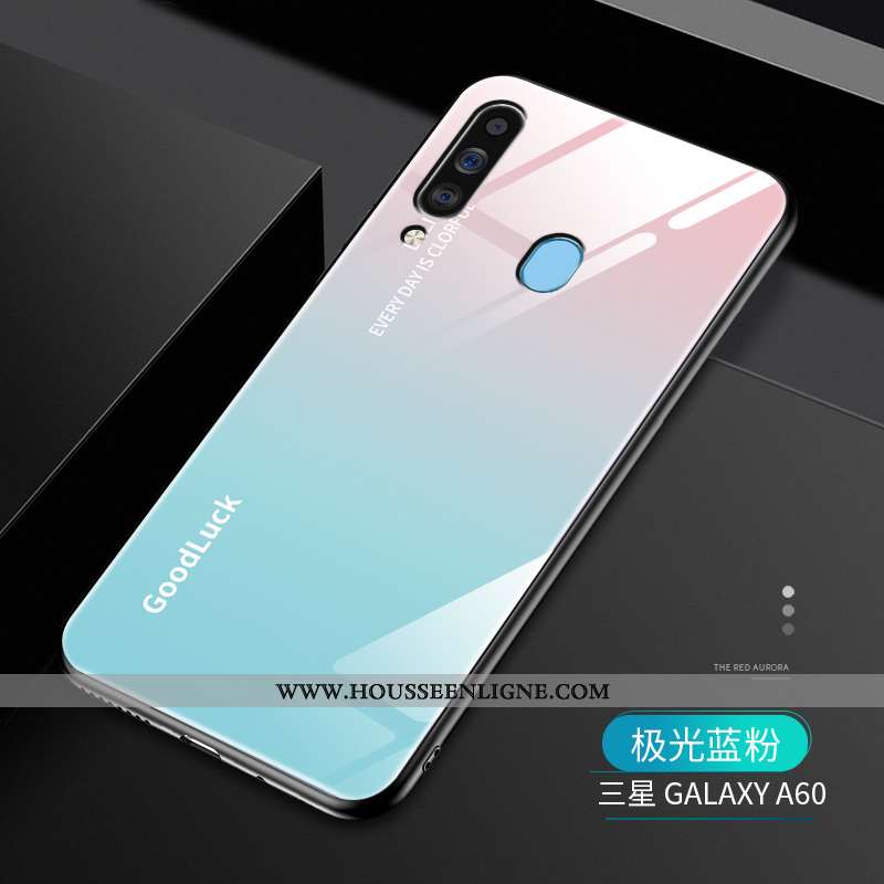 Étui Samsung Galaxy A60 Ornements Suspendus Personnalité Simple Tendance Difficile Coque Créatif Vio