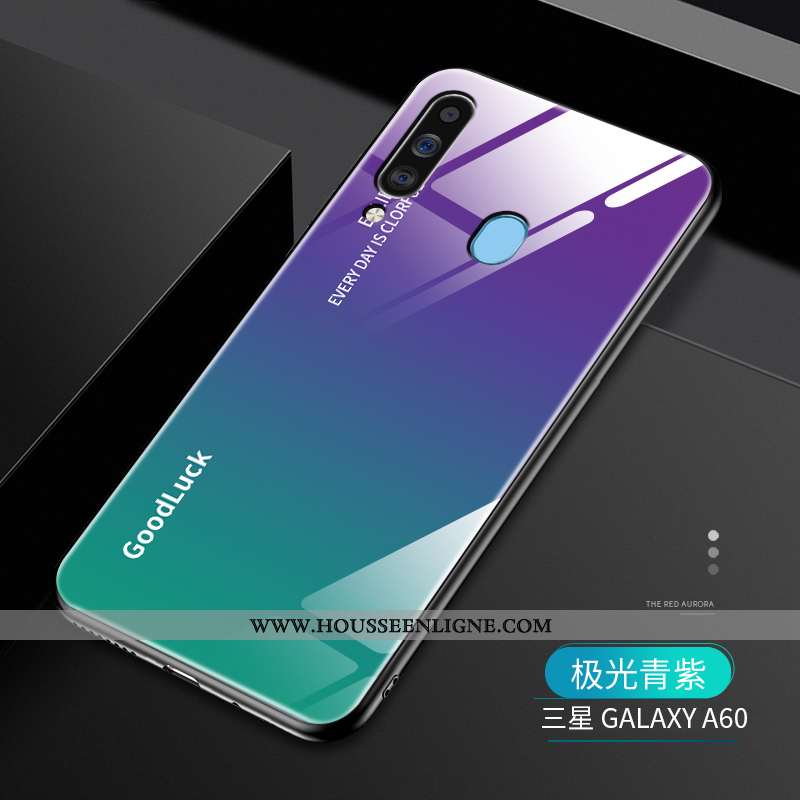 Étui Samsung Galaxy A60 Ornements Suspendus Personnalité Simple Tendance Difficile Coque Créatif Vio