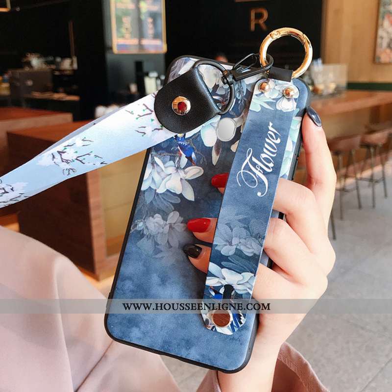 Étui Samsung Galaxy A60 Tendance Fluide Doux Délavé En Daim Tout Compris Étoile Téléphone Portable S