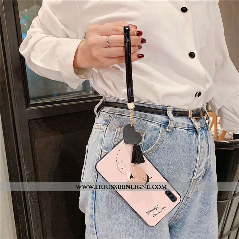Étui Samsung Galaxy A70 Personnalité Créatif Étoile Téléphone Portable Coque Tendance Bleu