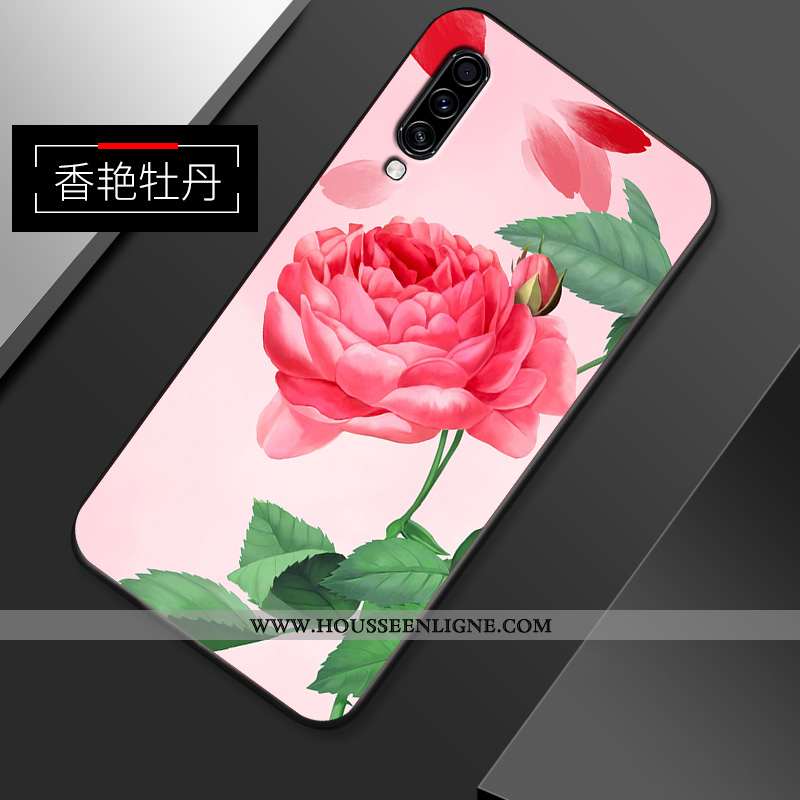 Étui Samsung Galaxy A70s Vintage Tendance Personnalité Fluide Doux Coque Téléphone Portable Simple R