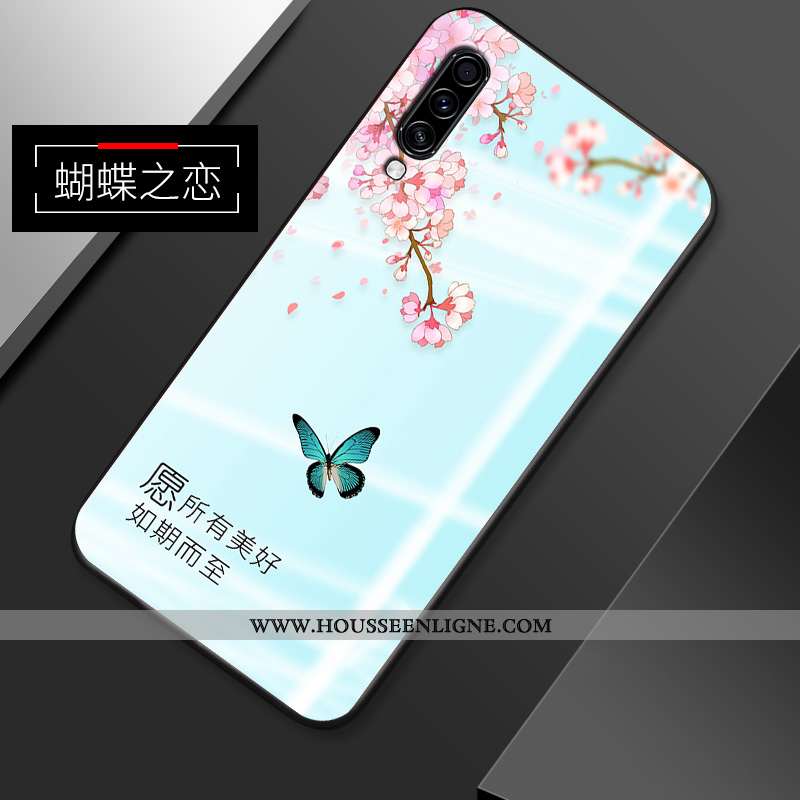 Étui Samsung Galaxy A70s Vintage Tendance Personnalité Fluide Doux Coque Téléphone Portable Simple R