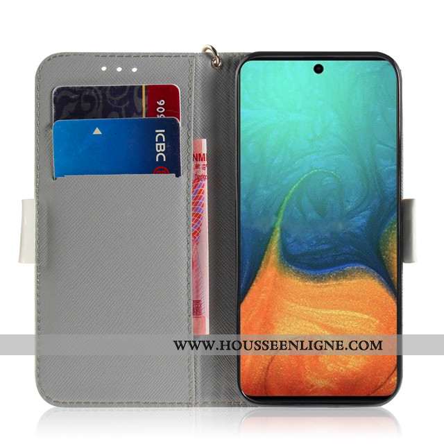 Étui Samsung Galaxy A71 Charmant Protection Tout Compris Housse Coque Incassable Étoile Blanche