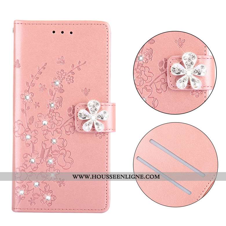 Étui Samsung Galaxy A71 Cuir Protection Incassable Prune Coque Étoile Violet