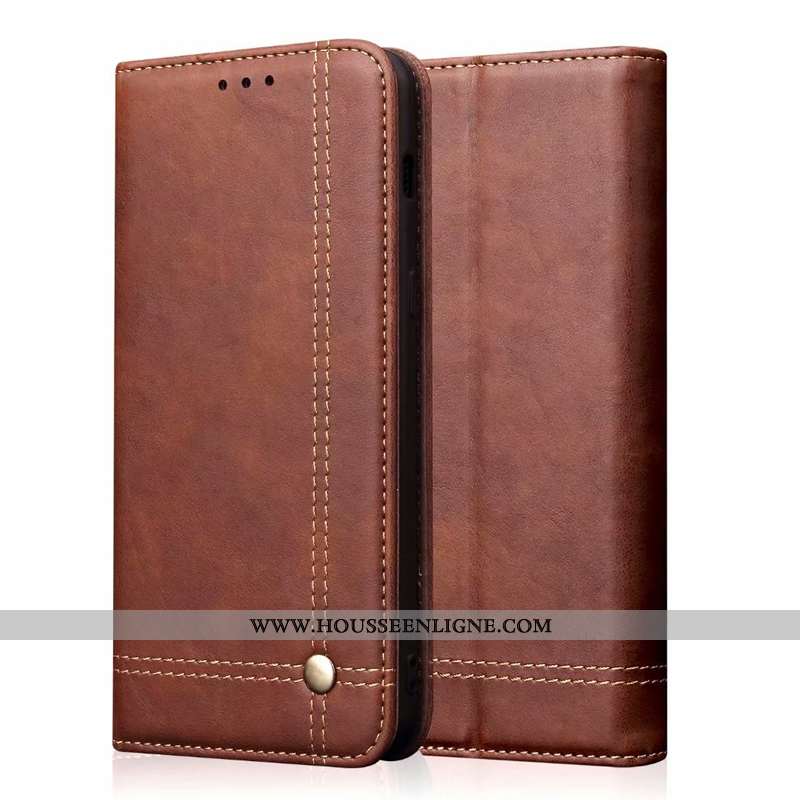 Étui Samsung Galaxy A71 Cuir Véritable Cuir Une Agrafe Téléphone Portable Fluide Doux Coque Étoile N