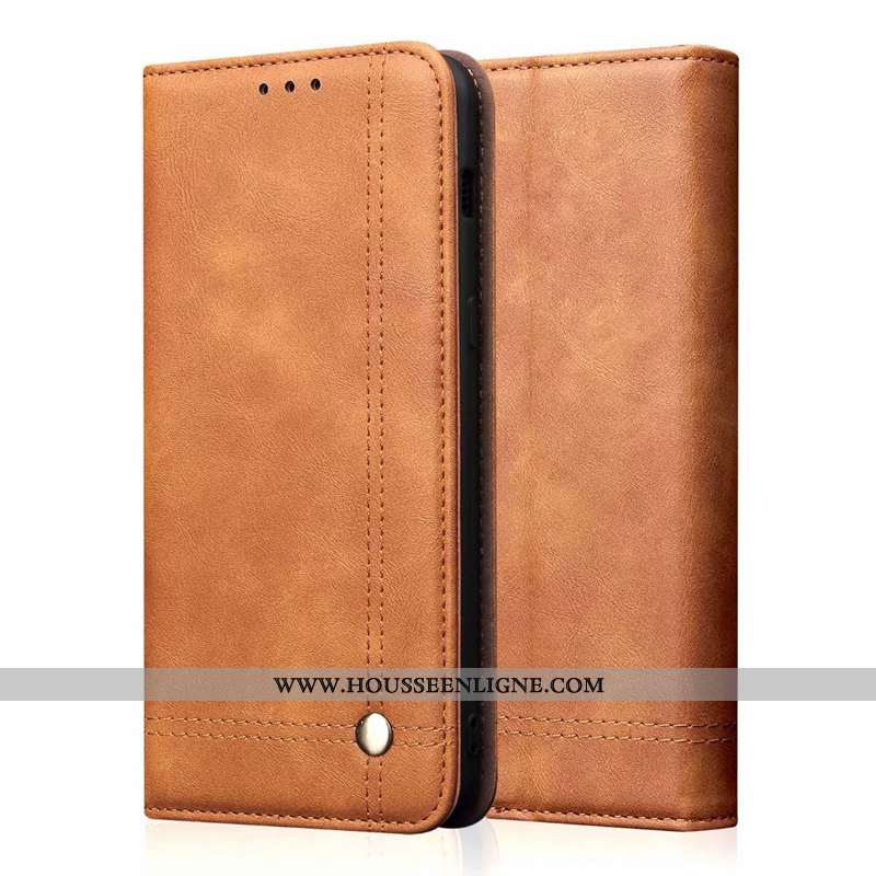 Étui Samsung Galaxy A71 Cuir Véritable Cuir Une Agrafe Téléphone Portable Fluide Doux Coque Étoile N